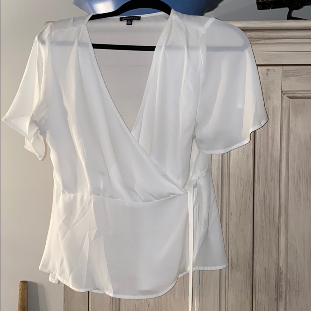 Peplum style blouse